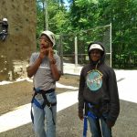 Sha_Kevion and Zyterrious Getting Ready for Rock Climbing